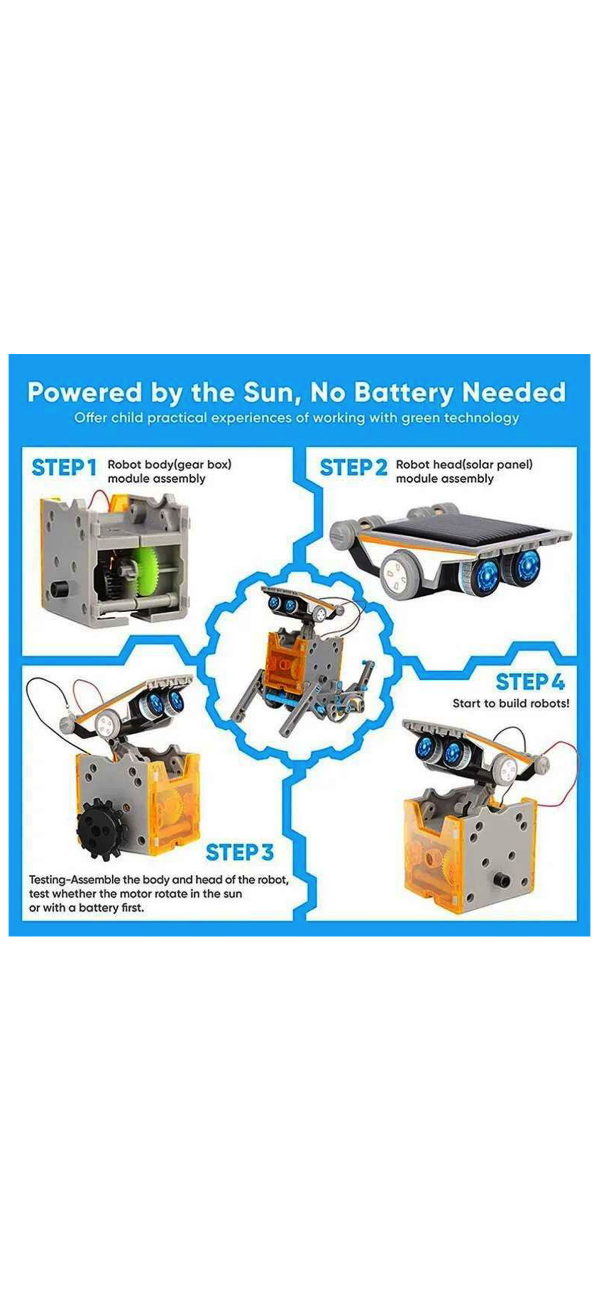 solar robot creation kit solar robot creation kit