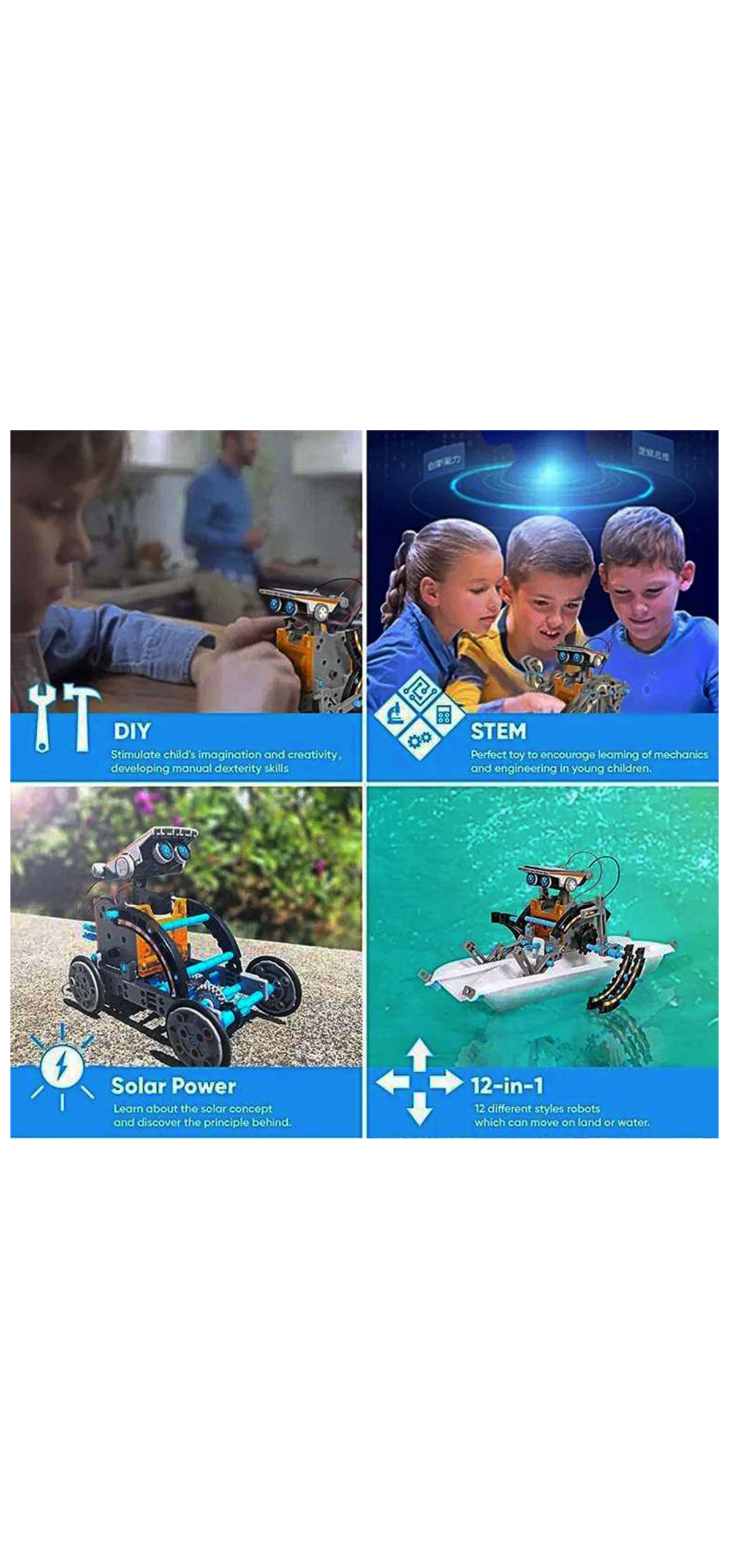solar robot creation kit solar robot creation kit