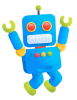 smarter toys logo robot posiciones saltando 2
